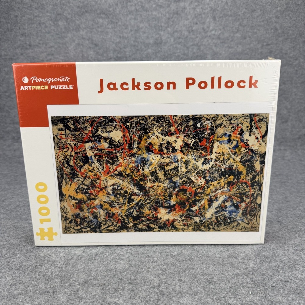 Jackson Pollock Convergence Puzzle Pomegranate 1000 pc Jigsaw Art AA558 NEW